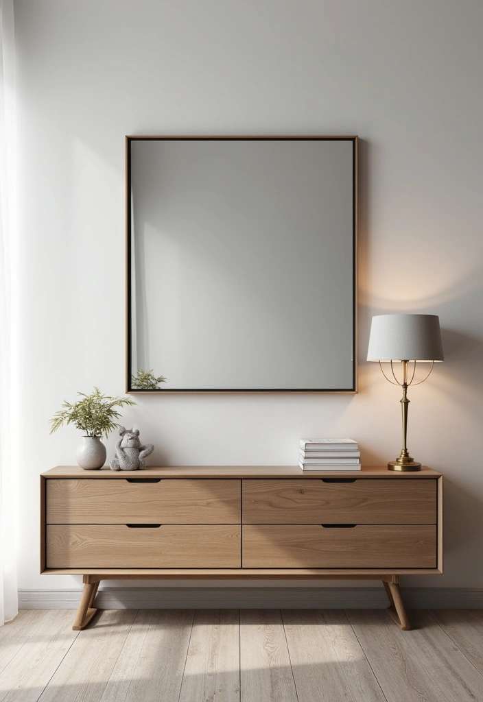 28 Small Bedroom Mirror Ideas That Make Rooms Look Bigger - 12. Floating Mirrors