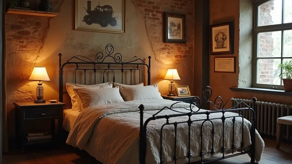 29 Metal Bed Frame Bedroom Ideas Vintage That Add Classic Charm