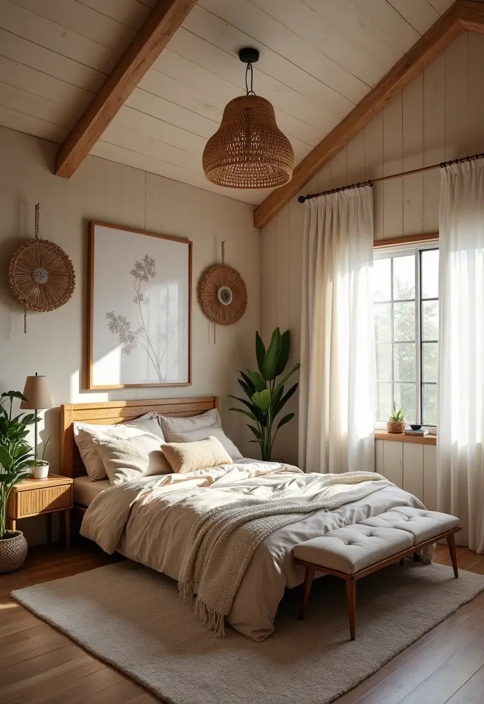 29 Mobile Home Bedroom Ideas That Feel Cozy and Clever - 19. Combining Styles