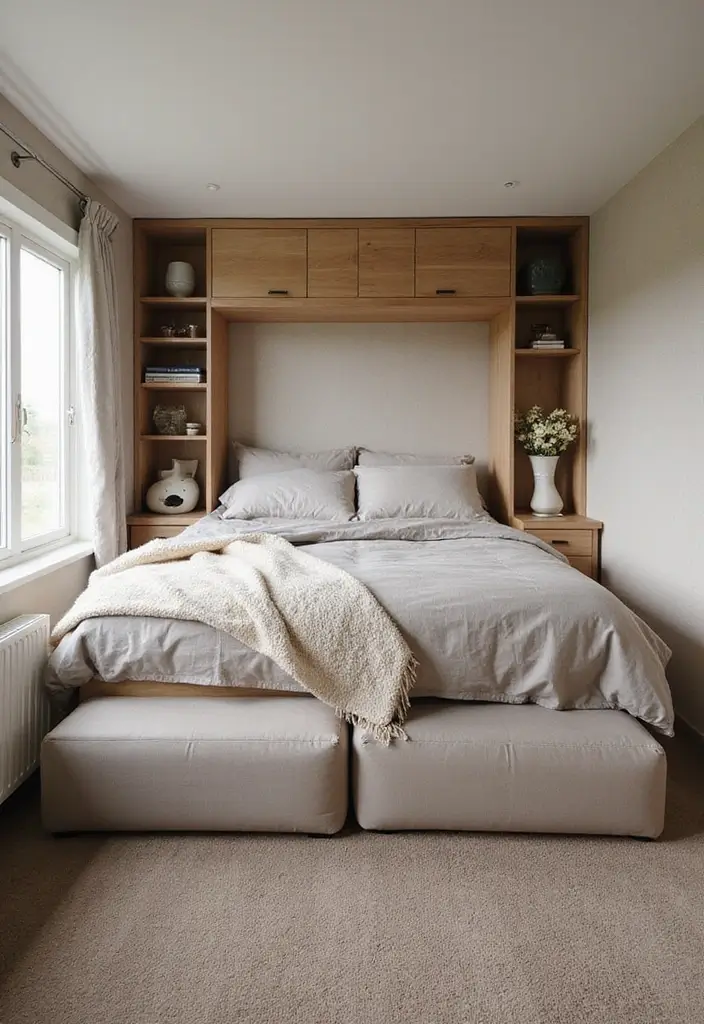 29 Mobile Home Bedroom Ideas That Feel Cozy and Clever - 2. Multi-Functional Furniture