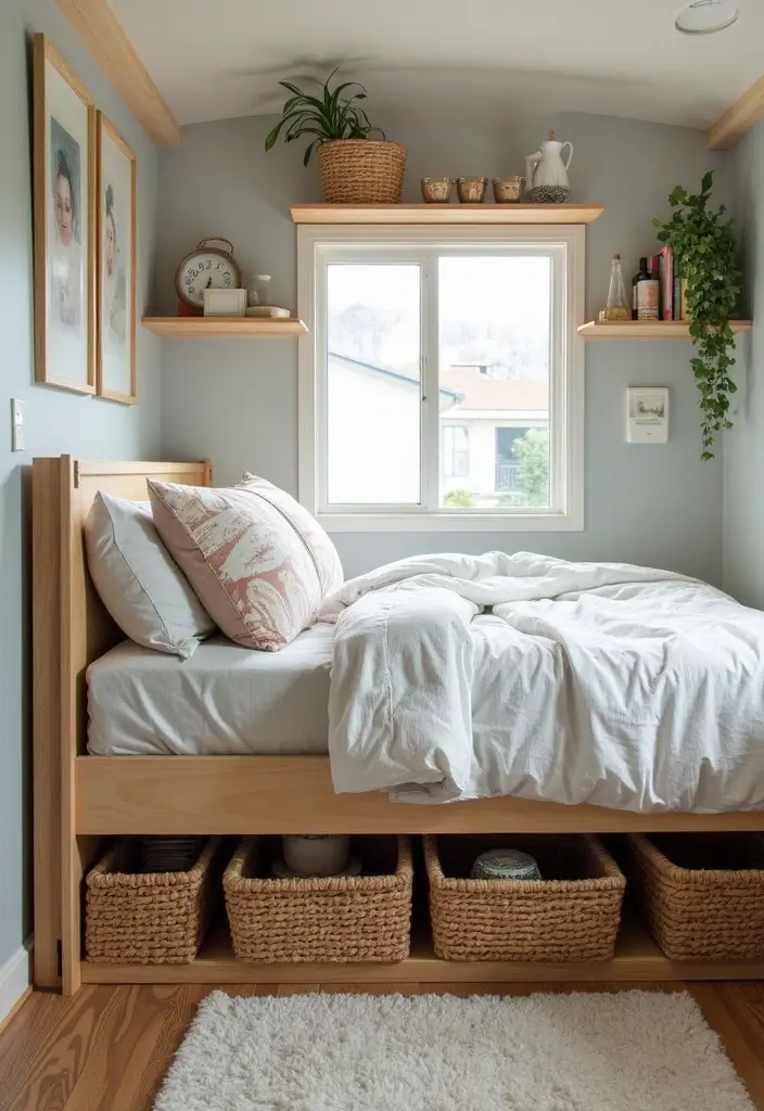 29 Mobile Home Bedroom Ideas That Feel Cozy and Clever - 7. Clever Storage Solutions