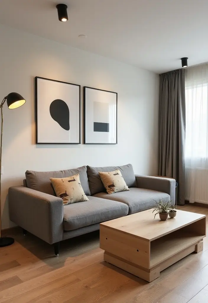 30 2 Bedroom Apartment Ideas That Feel Spacious and Stylish - 11. Design with Functionality in Mind