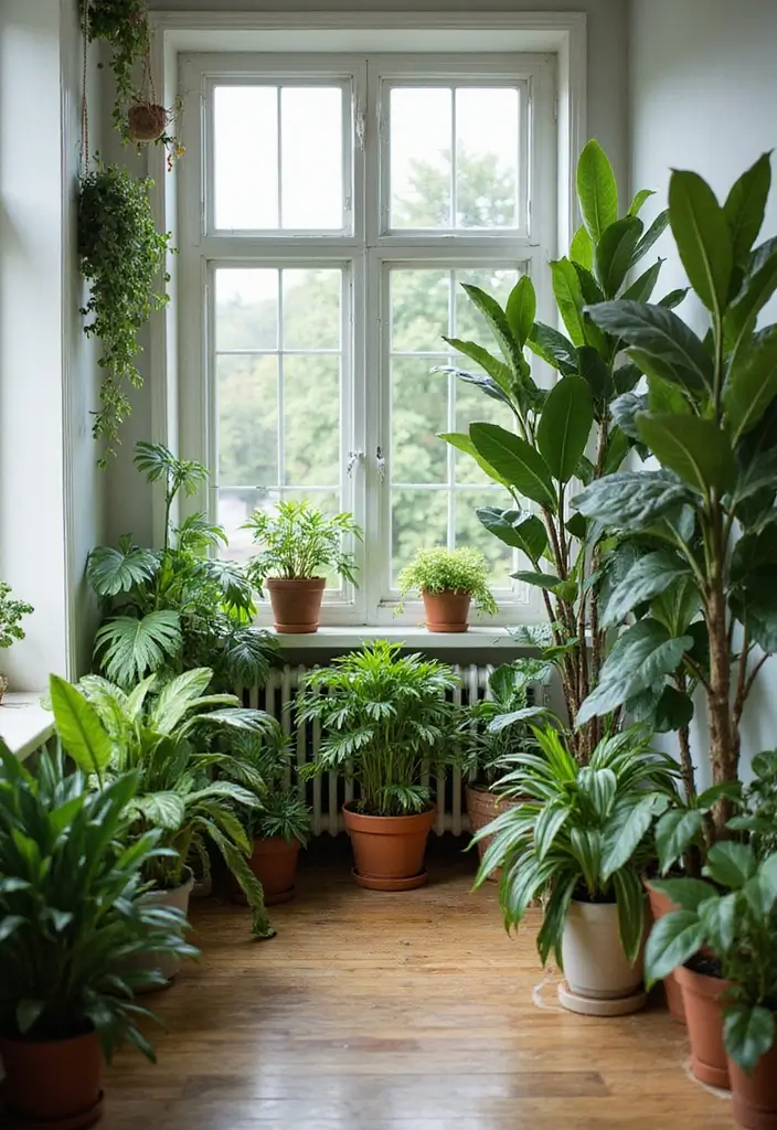 30 2 Bedroom Apartment Ideas That Feel Spacious and Stylish - 12. Decorate with Plants