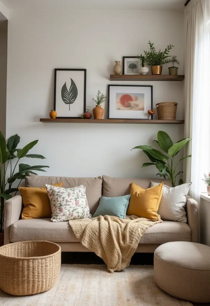 30 2 Bedroom Apartment Ideas That Feel Spacious and Stylish - 14. Choose Functional Decor