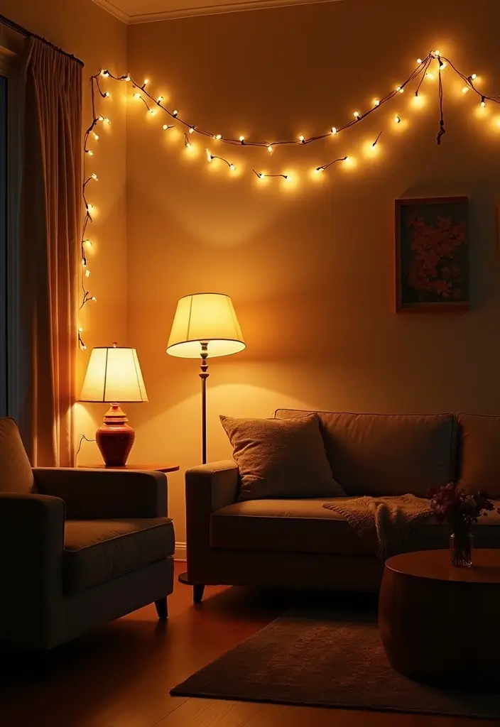 30 2 Bedroom Apartment Ideas That Feel Spacious and Stylish - 15. Layer Your Lighting