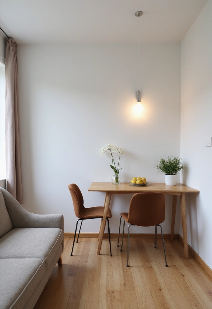 30 2 Bedroom Apartment Ideas That Feel Spacious and Stylish - 7. Choose Slim-Line Furniture