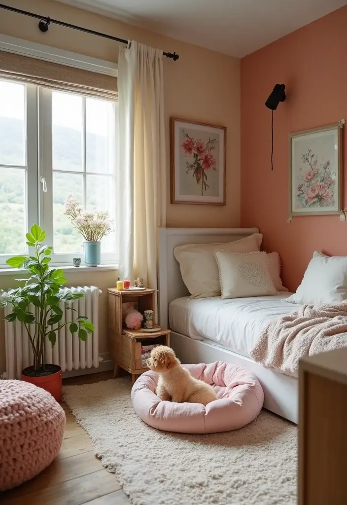 30 Bedroom Ideas for Teens That Look Straight Out of Pinterest - 21. Pet-Friendly Spaces