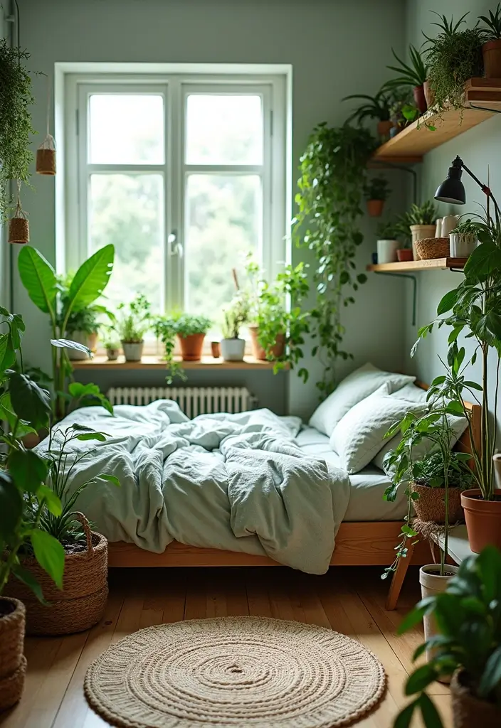 30 Bedroom Ideas for Teens That Look Straight Out of Pinterest - 22. Plants and Greenery