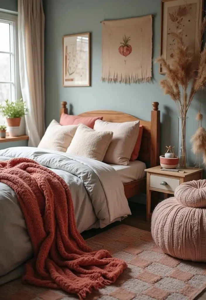 30 Bedroom Ideas for Teens That Look Straight Out of Pinterest - 24. Textured Layers