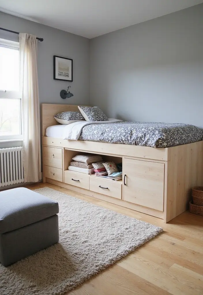 30 Bedroom Ideas for Teens That Look Straight Out of Pinterest - 3. Multi-Functional Furniture