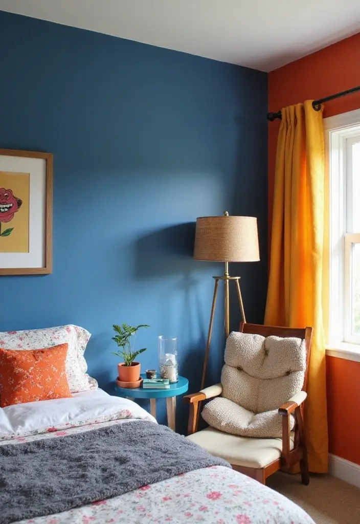 30 Bedroom Ideas for Teens That Look Straight Out of Pinterest - 7. Bold Accent Walls