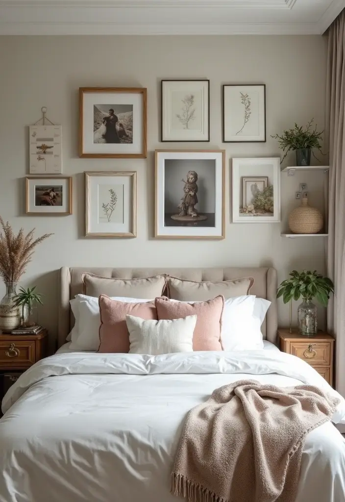 30 Black Bedroom Set Decor Ideas That Scream Luxury - 13. Personalized Touches and Decor