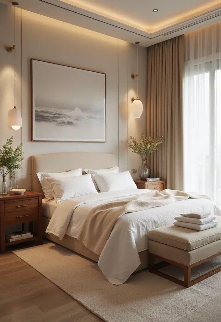 30 Black Bedroom Set Decor Ideas That Scream Luxury - 30. Create a Spa-Like Atmosphere