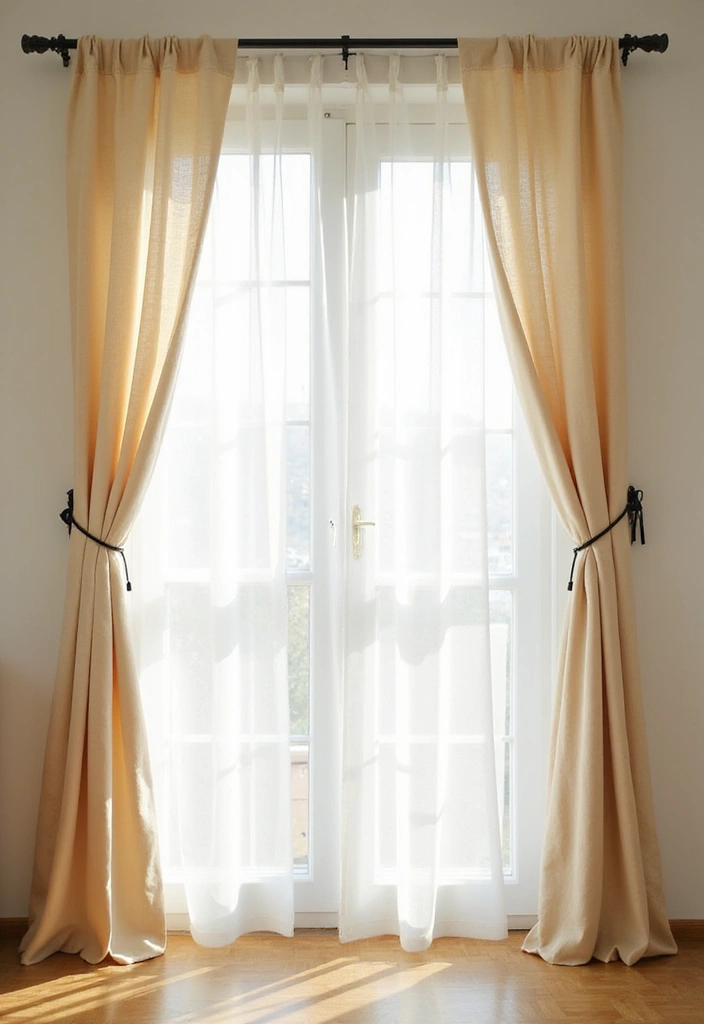 30 Box Room Bedroom Ideas for Kids That Maximize Every Inch - 19. Light and Airy Curtains