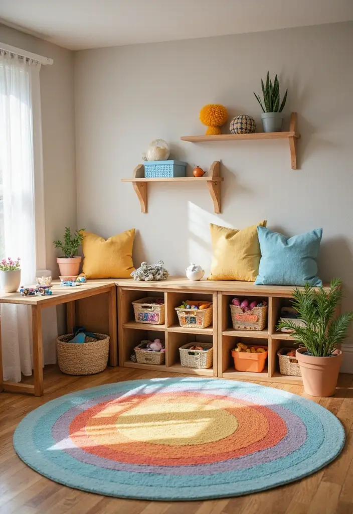 30 Box Room Bedroom Ideas for Kids That Maximize Every Inch - 6. Smart Play Zones