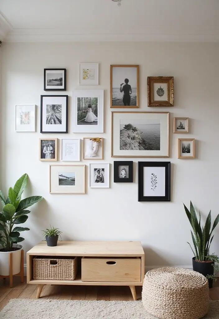 30 Cool Girl Bedroom Ideas That Radiate Personality - 2. Gallery Wall of Memories