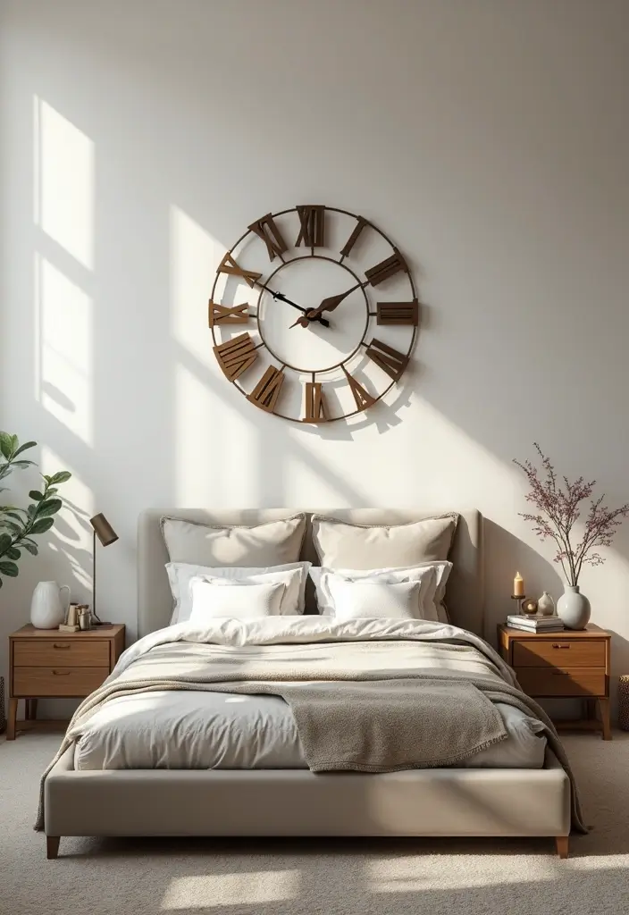 30 Cool Girl Bedroom Ideas That Radiate Personality - 22. Funky Wall Clocks