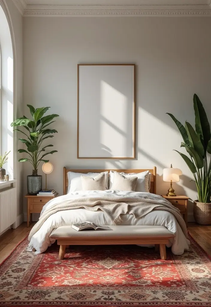 30 Cool Girl Bedroom Ideas That Radiate Personality - 23. Statement Rugs