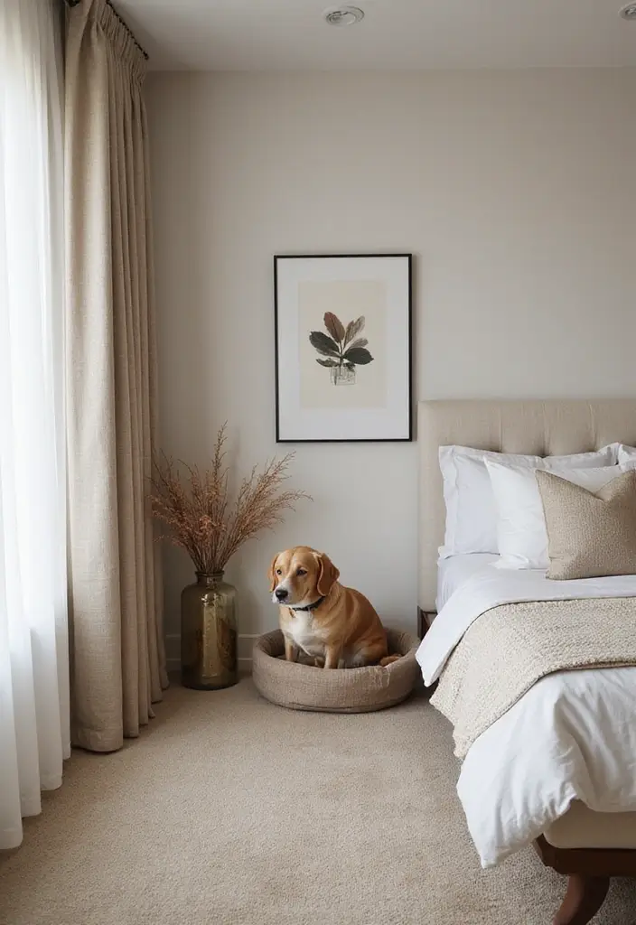 30 Cool Girl Bedroom Ideas That Radiate Personality - 30. Unique Pet Areas