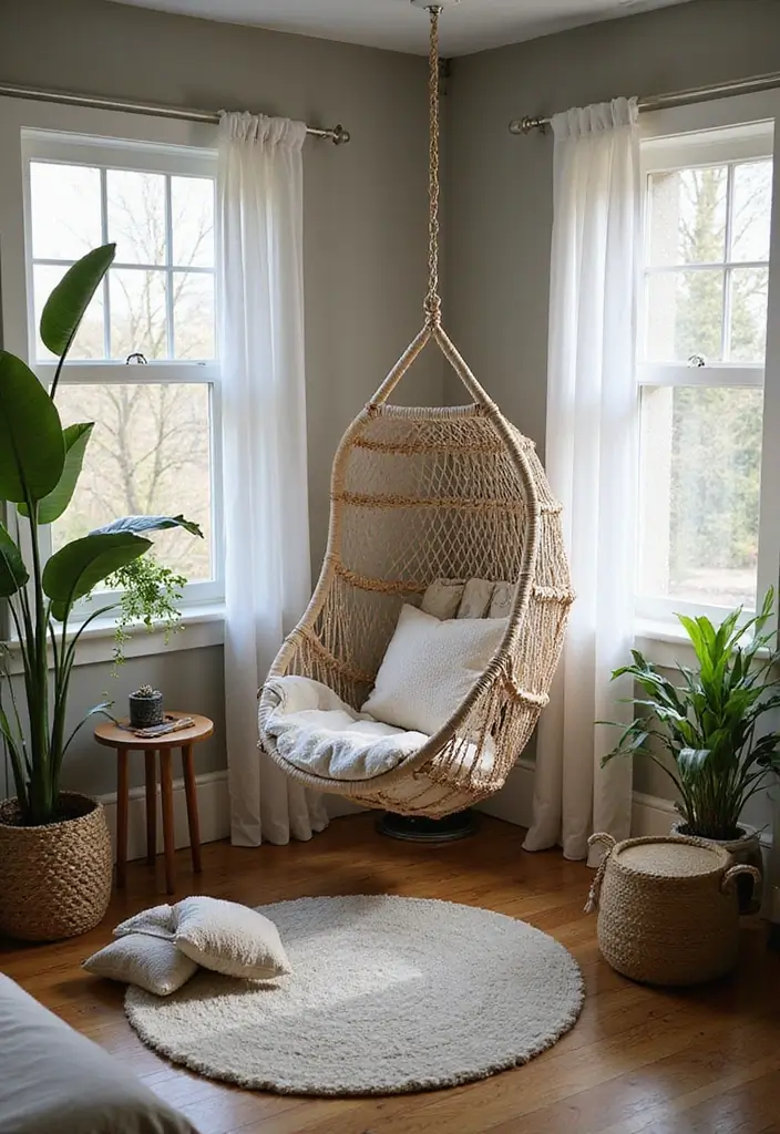 30 Jungle Bedroom Ideas for Adults That Bring Nature Indoors - 13. Create a Cozy Reading Nook
