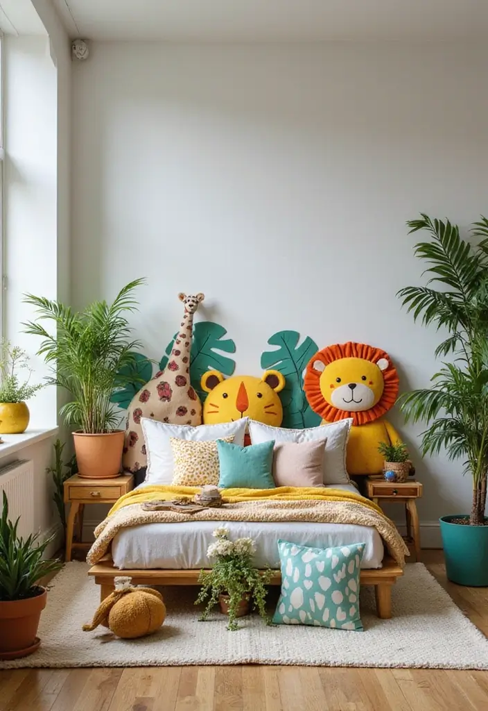 30 Jungle Bedroom Ideas for Adults That Bring Nature Indoors - 19. Jungle-Themed Accessories