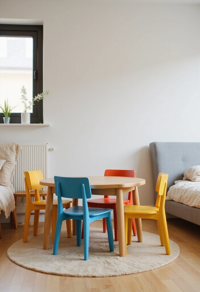 30 Kids Shared Bedroom Ideas That Are Functional and Fun - 5. Stackable Furniture