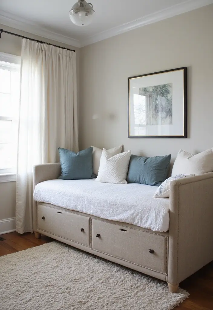 30 Kids Shared Bedroom Ideas That Are Functional and Fun - 9. Multi-Purpose Furniture