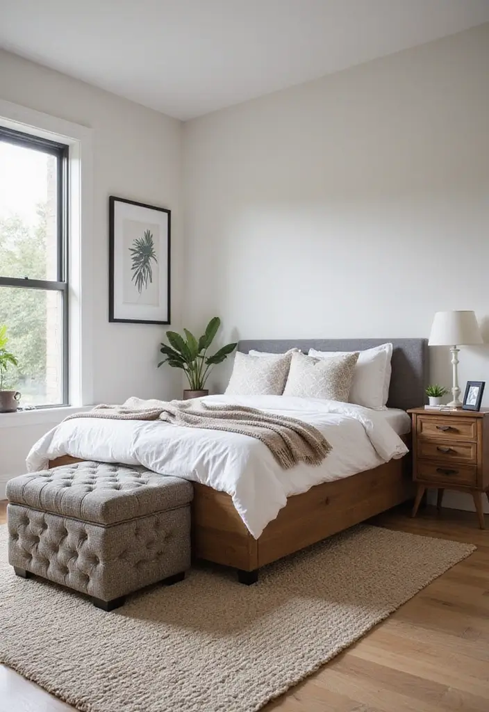30 Renter Friendly Bedroom Ideas That Are Easy & Affordable - 10. Multi-Functional Furniture