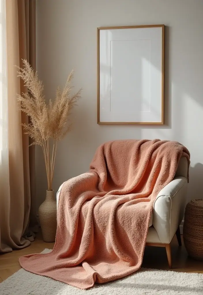 30 Renter Friendly Bedroom Ideas That Are Easy & Affordable - 18. Cozy Throws