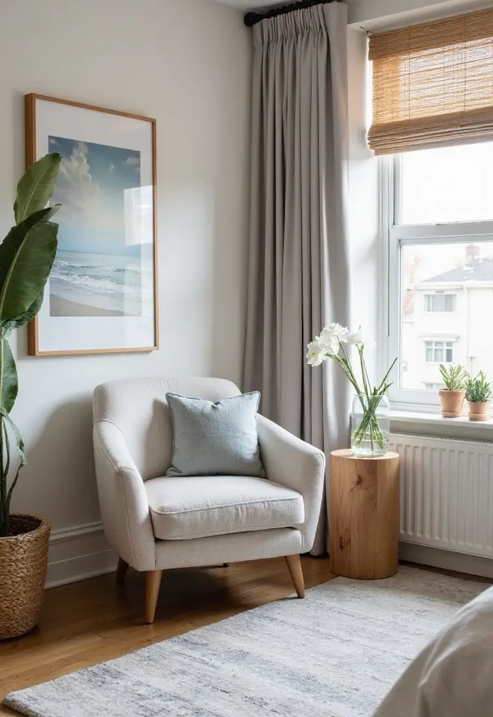 30 Renter Friendly Bedroom Ideas That Are Easy & Affordable - 20. Accent Chairs