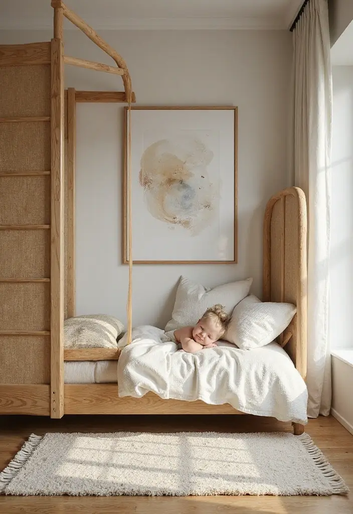 30 Room Divider Ideas for Kids Bedroom That Create Cozy Spaces - 2. Eco-Friendly Wooden Screens