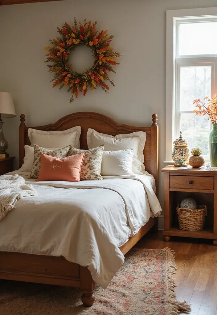 30 Sky Blue Room Ideas Bedroom That Bring Peaceful Energy - 30. Seasonal Decor Changes