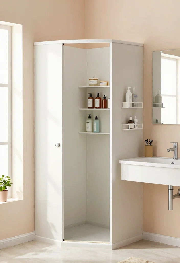 14 Bathroom Stall Ideas For Better Function - 2. Space-Saving Stall Designs 1