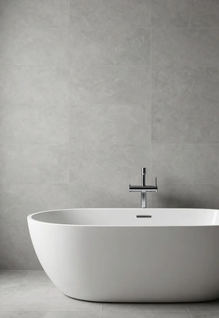 14 Bathroom Tile Texture Ideas That Add Dimension - 10. Matte Finishes for a Soft Touch 1