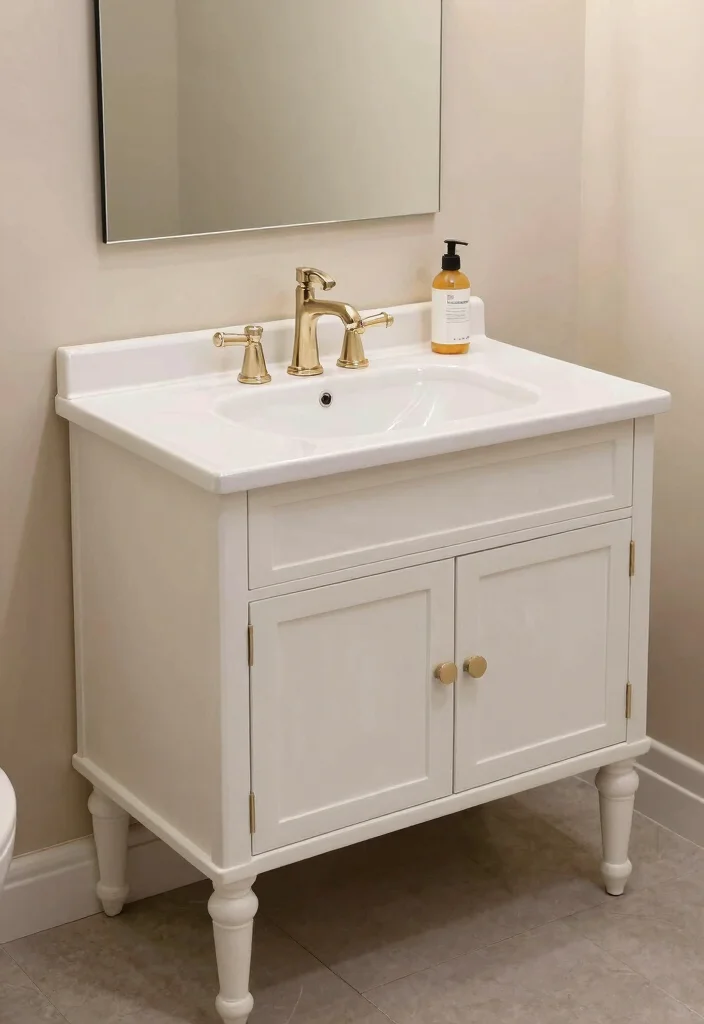 14 Fluted Bathroom Vanity Ideas With Elegant Texture - 12. Custom Fluted Vanity Designs 1