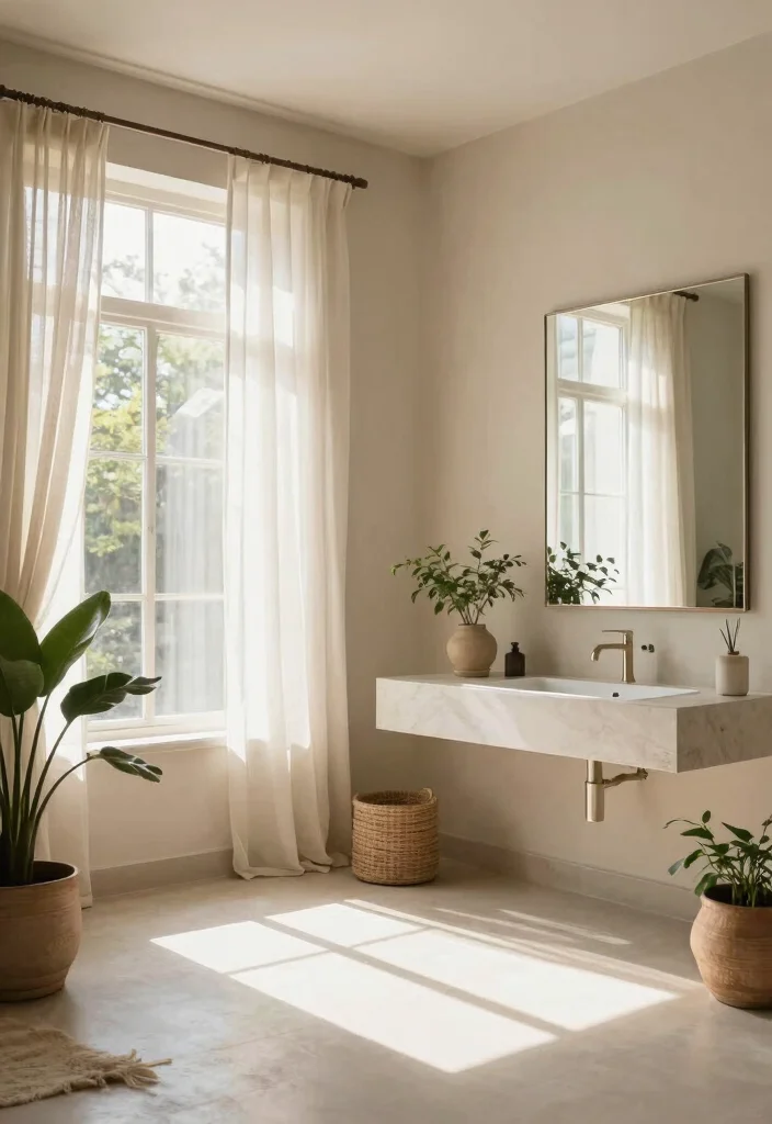 14 Southwest Bathroom Ideas With Earthy Character - 7. Natural Light Emphasis 1