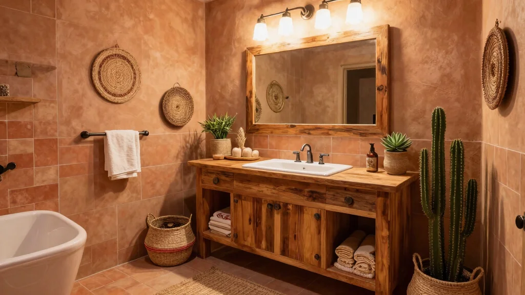 14 Southwest Bathroom Ideas With Earthy Character