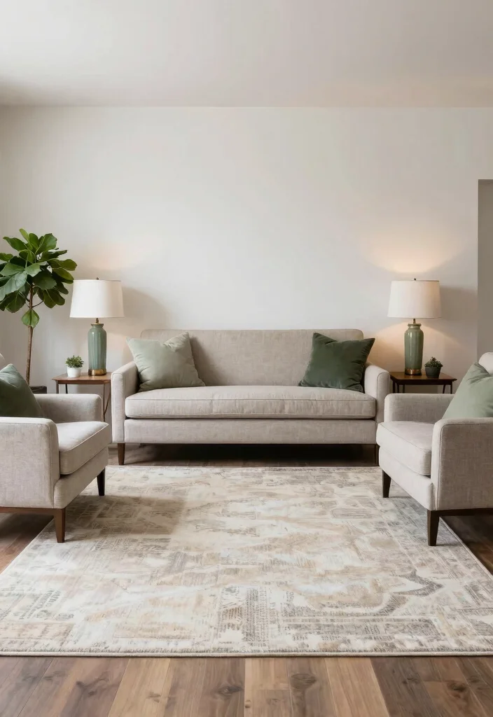 15 6x9 Rug Living Room Ideas Right Size Styling - 4. The Power of Symmetry 1