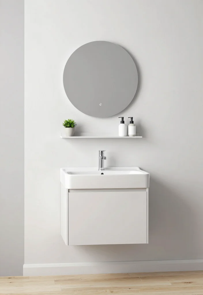 15 Caravan Bathroom Ideas For Small Mobile Spaces - 1. Sleek Minimalist Vibes 1