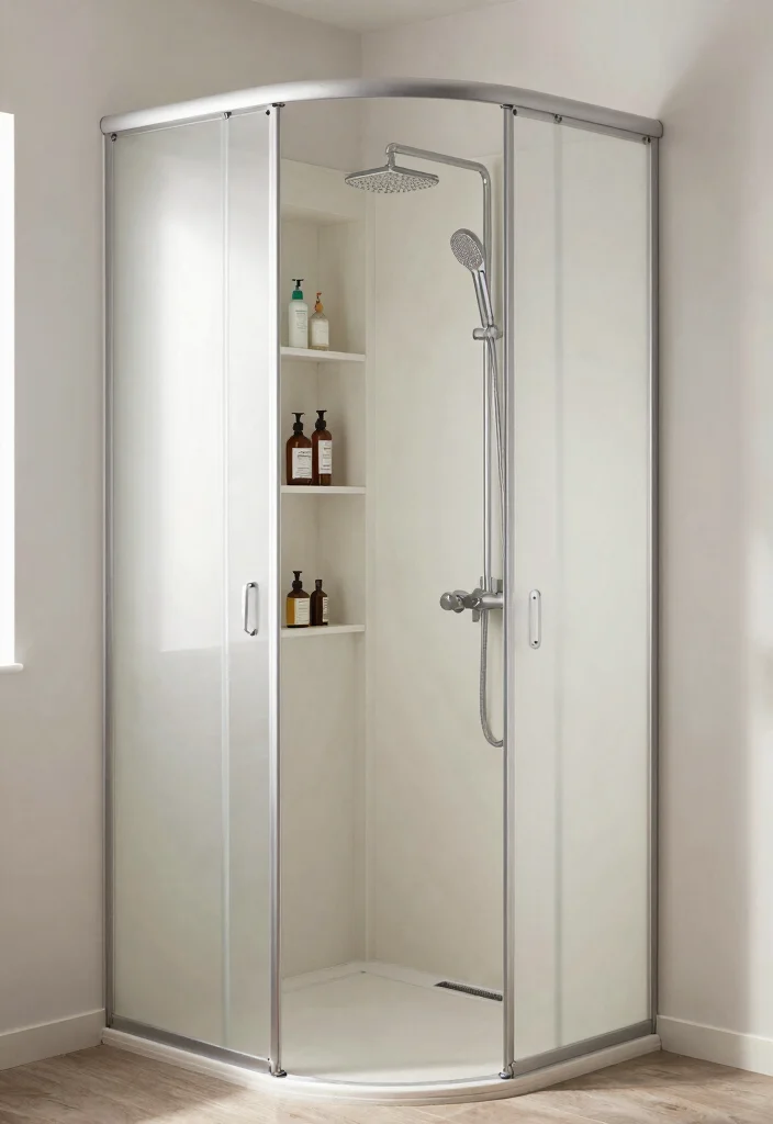 15 Caravan Bathroom Ideas For Small Mobile Spaces - 5. Innovative Shower Solutions 1