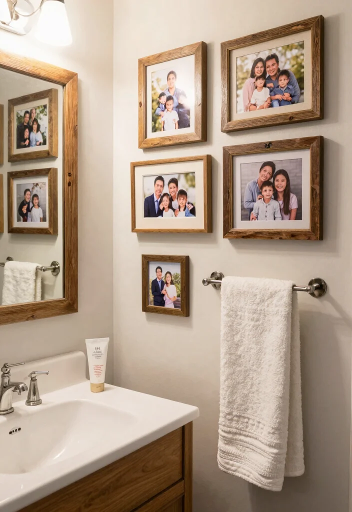15 Cottage Bathroom Ideas With Cozy Charm - 8. Personalized Touches for Individual Charm 1