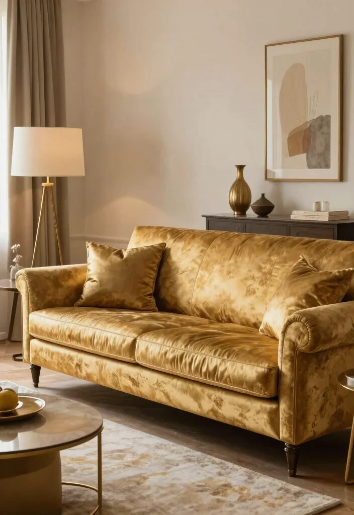 15 Gold Couch Living Room Ideas: Bold Glam Statement - Conclusion: Embrace the Gold 1