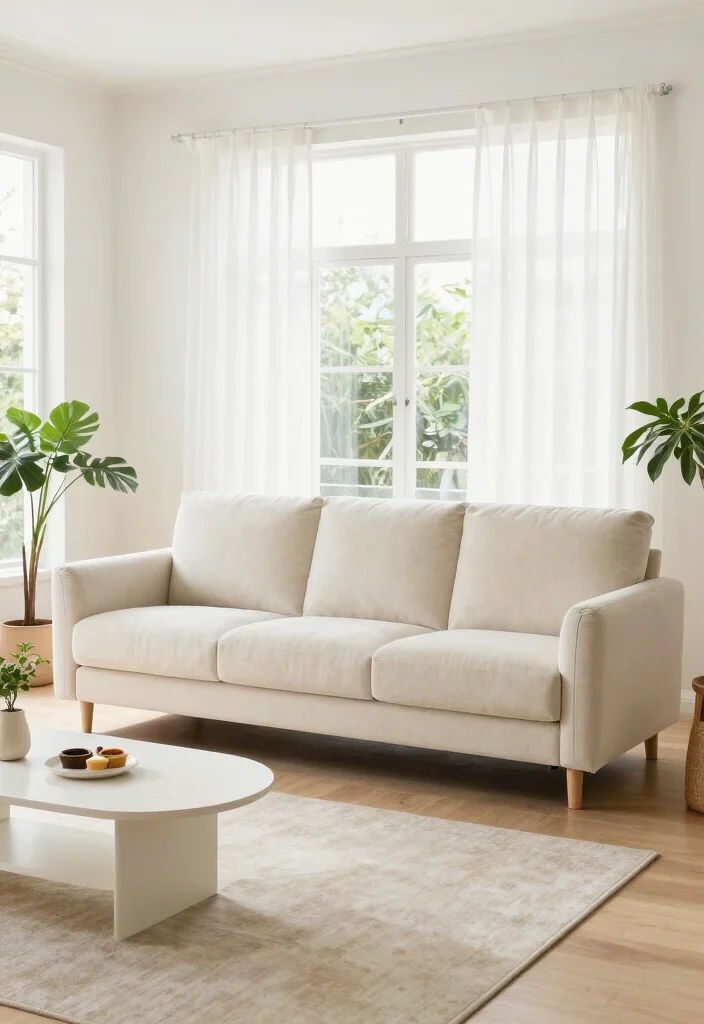 15 Scandinavian-Inspired 3+2 Sofa Living Room Ideas for Classic Balanced Seating - 11. Bright and Airy 1