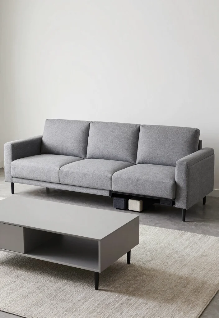 15 Scandinavian-Inspired 3+2 Sofa Living Room Ideas for Classic Balanced Seating - 6. Multi-Functional Spaces 1