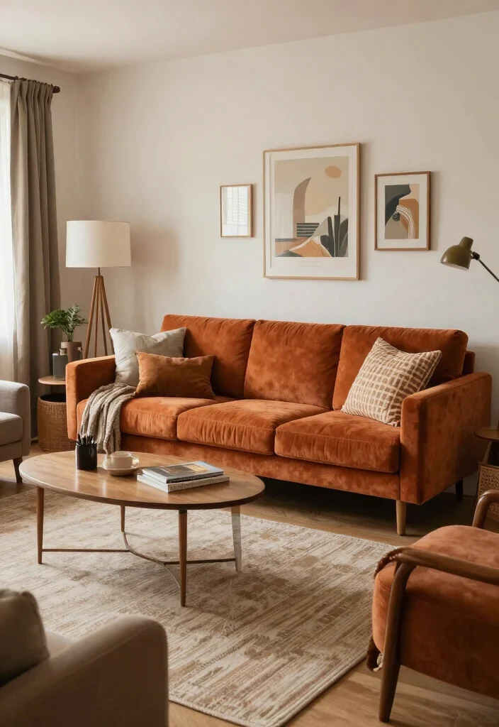 16 Burnt Orange Sofa Living Room Ideas for a Warm Trendy Vibe - Conclusion 1