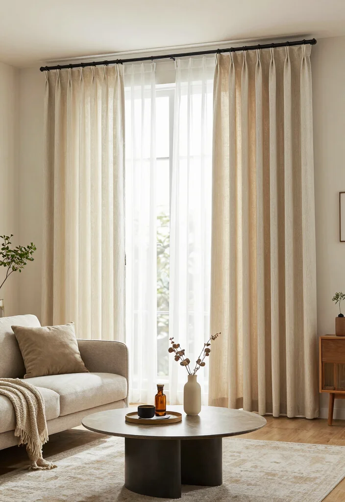 16 Cotton Curtains Living Room Ideas: Soft Natural Texture - Conclusion 1