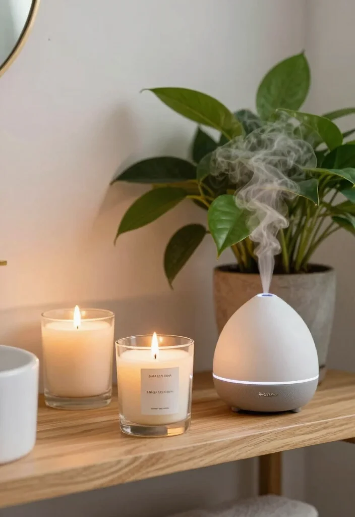 16 Downstairs Bathroom Ideas That Feel Welcoming - 10. Choose Relaxing Scents 1