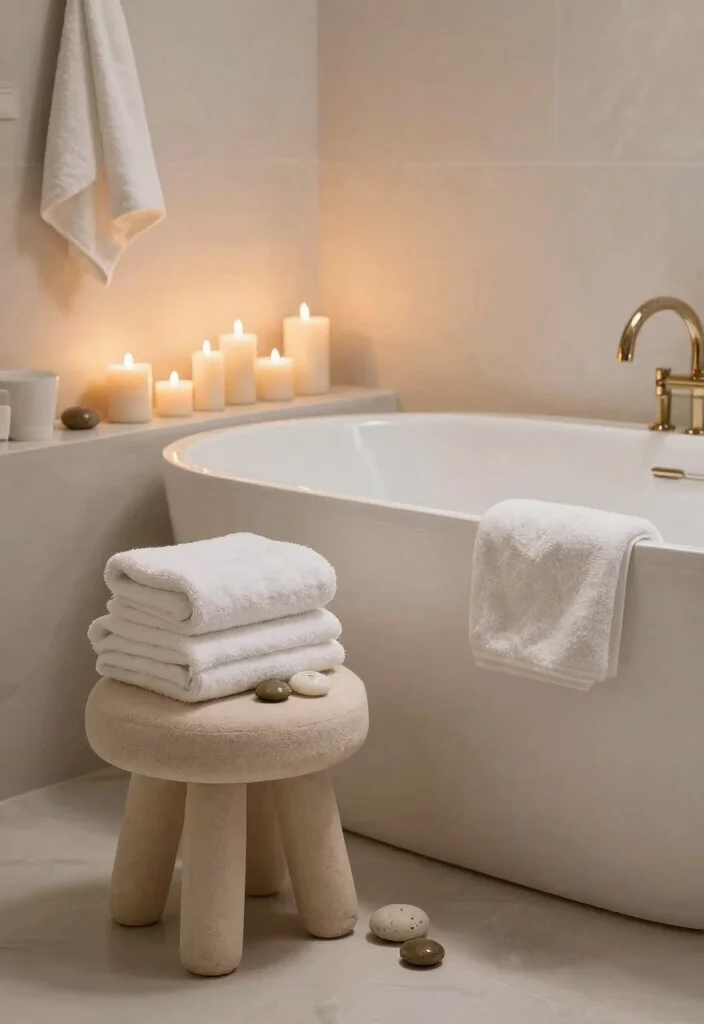 16 Downstairs Bathroom Ideas That Feel Welcoming - 13. Create a Spa-Like Atmosphere 1