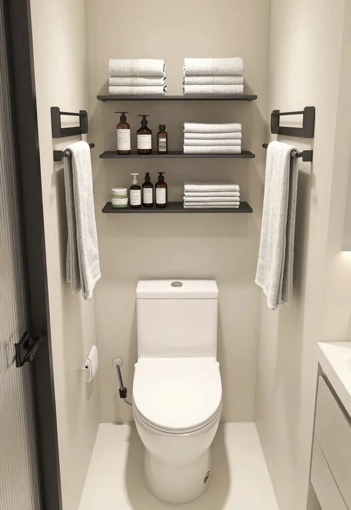 16 Downstairs Bathroom Ideas That Feel Welcoming - 4. Utilize Space-Saving Solutions 1