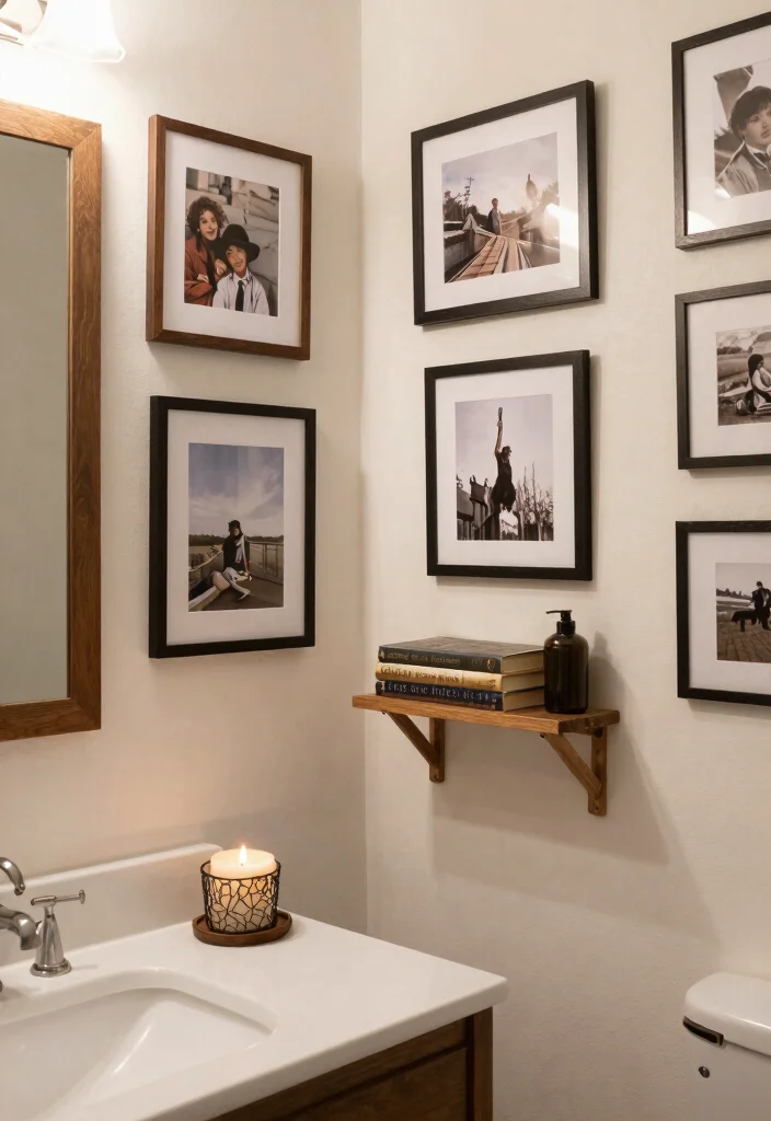 16 Downstairs Bathroom Ideas That Feel Welcoming - 7. Add Personal Touches 1